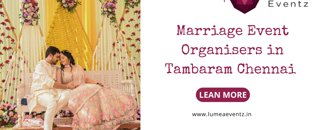 Marriage Event Organisers in Tambaram Chennai